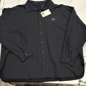 Levi's Men's Black button down shirt